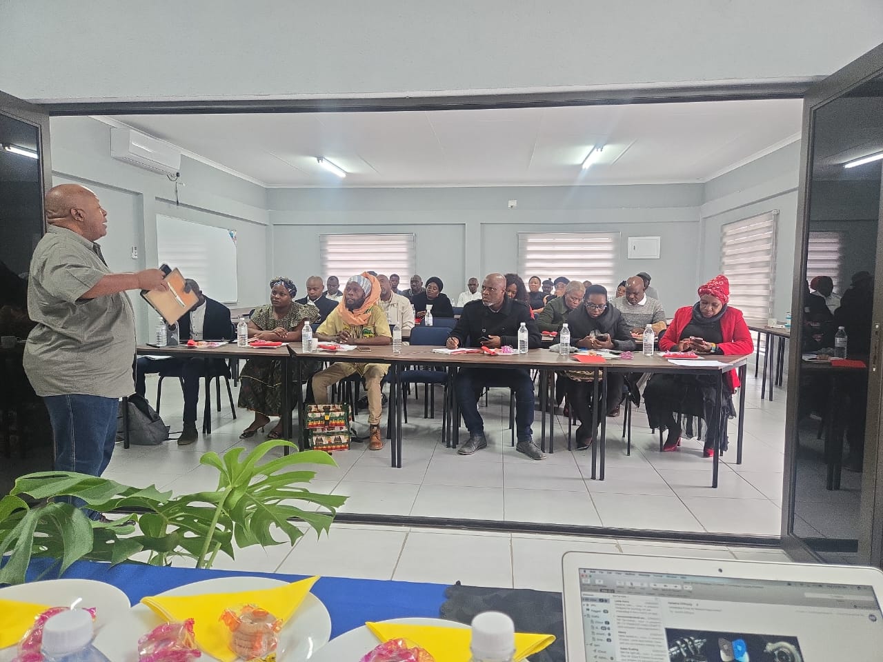 Delegates participating in the NAFCOC and affiliate partners programme